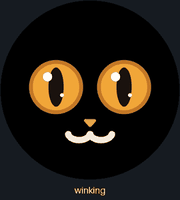 眨眼表情动画